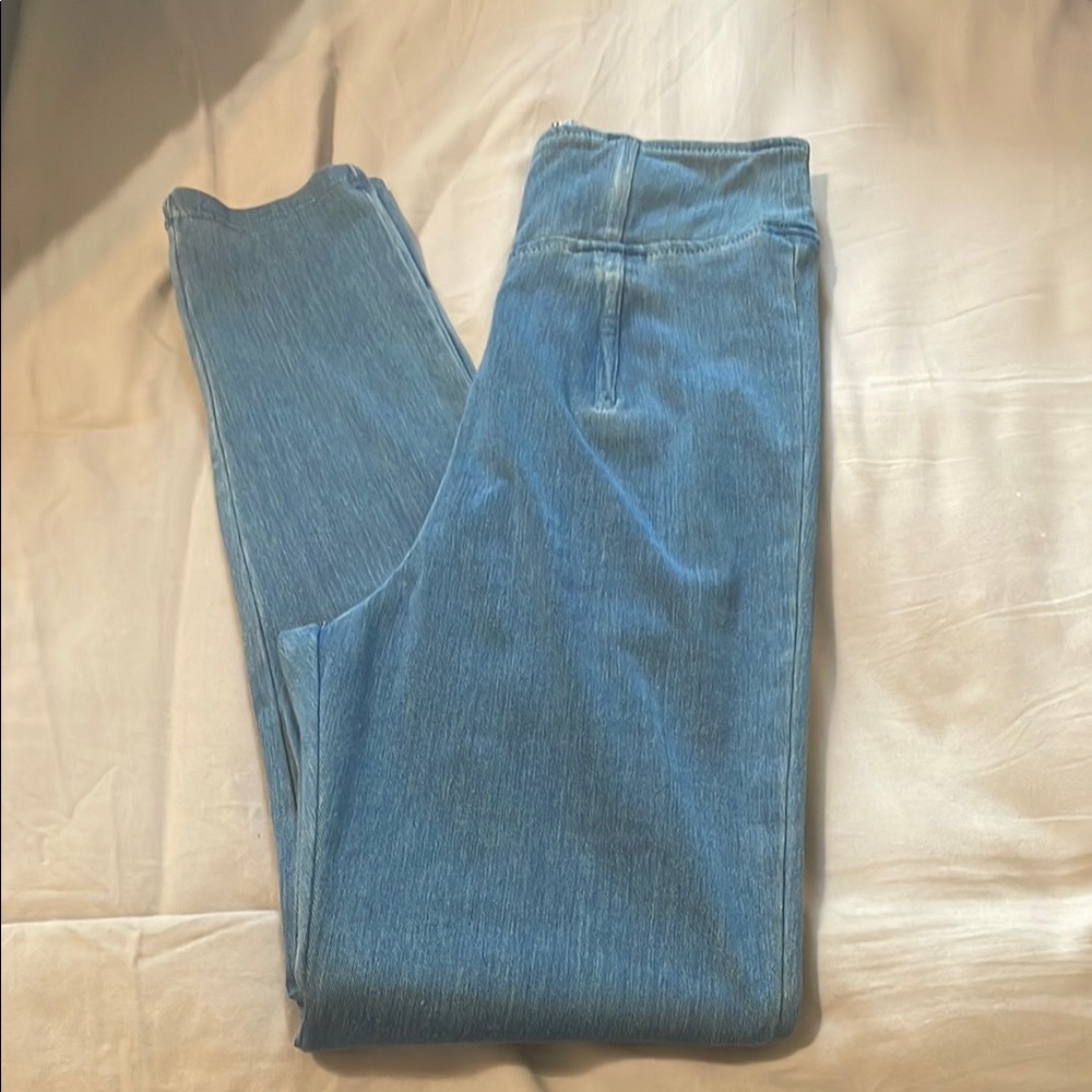 JLUXLABEL Blue Skinny Jeans Classic Style